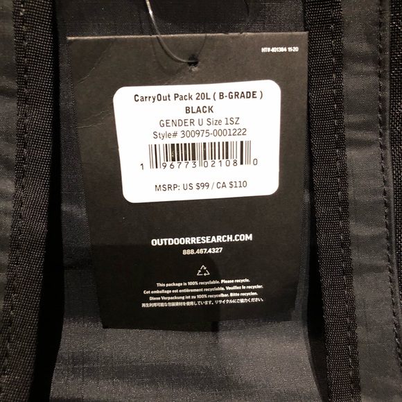 Outdoor research carry out dry pack 20L - Picture 4 of 5